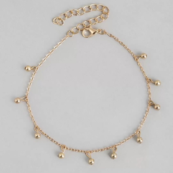 New set of 6 Gold Plated Anklets Moon Stars - Picture 11 of 16